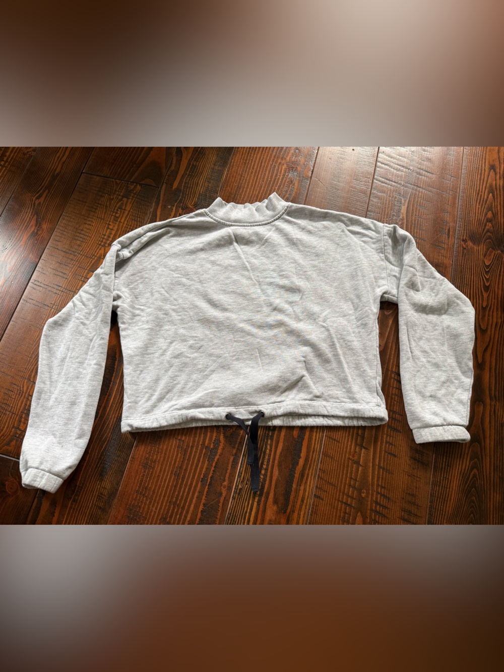 Kids' Lightweight Gray Pullover Sweatshirt